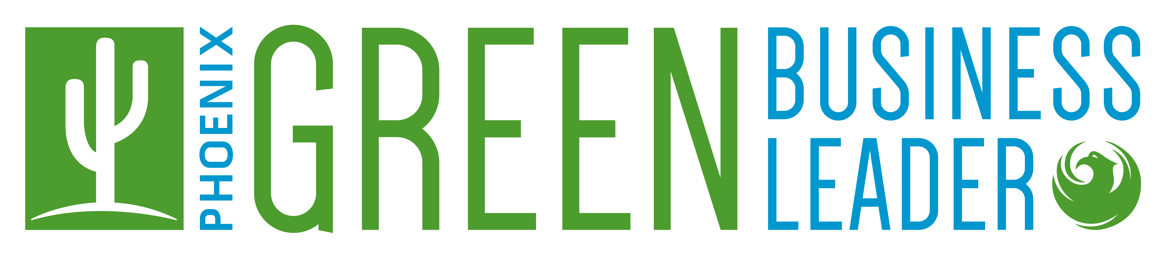 Green Business logo (horizontal) - GREEN